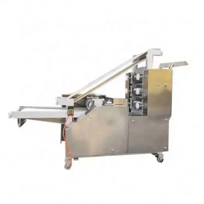 Adjustable thickness noodle cutter and round tortilla dumpling corn dough press