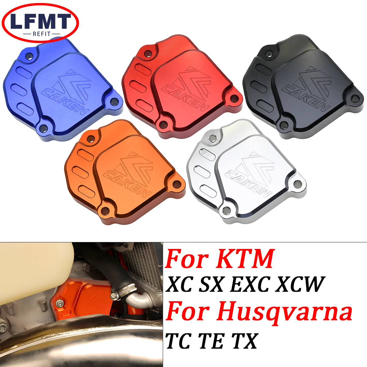 

For KTM 250SX 300SX 250XC 300XC 250EXC 300EXC SIX DAYS CKD 250XC-W 300XC-W TPI 2023-2024 Motocross Exhaust Valve Control Cover