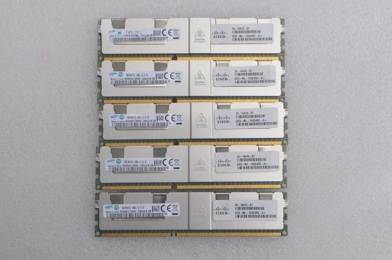 Samsung 32G PC3 14900L 32GB DDR3 1600 1866 Frequency ECC REG Server Memory