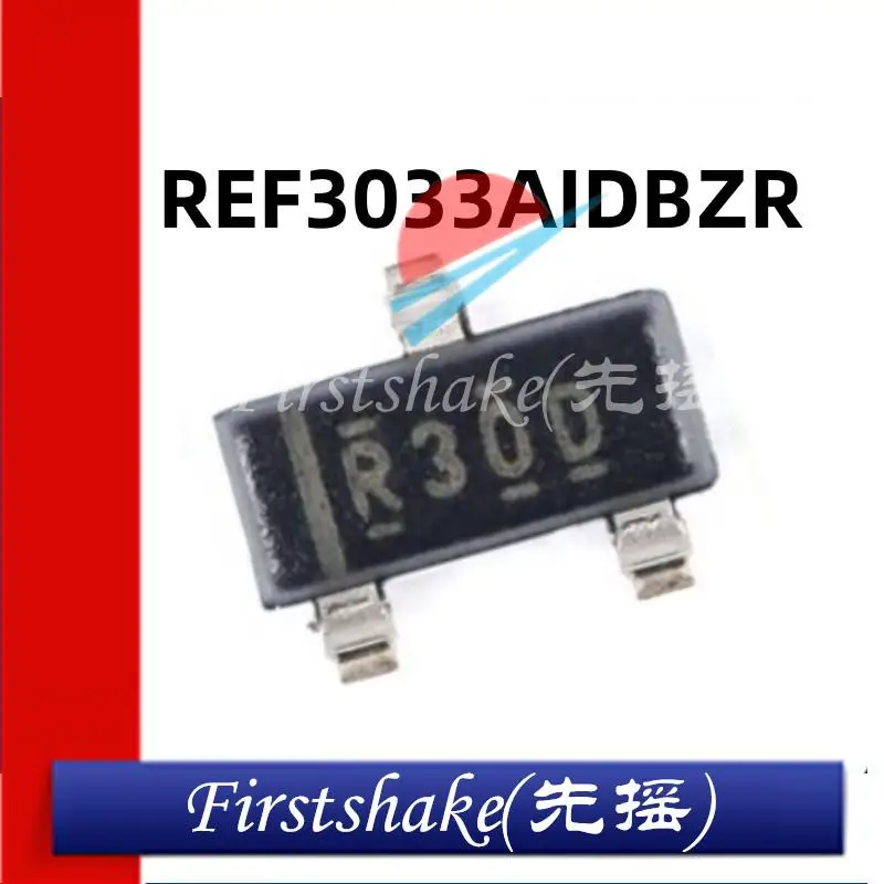 5Pcs/Lot Original REF3033AIDBZR Silk Screen R30D SOT-23 3.3V Voltage Reference IC Chip