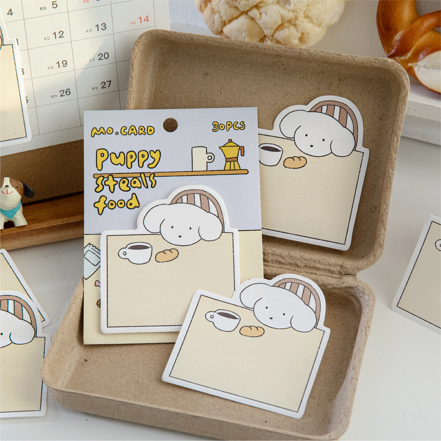 12packs/LOT Dog Club Series decorative fresh paper memo pad