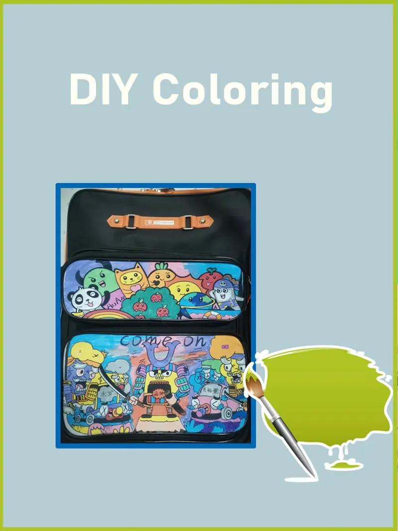 Fashion Kids Art Bag 8K Backpack A3 Drawing Bag High Quality Children Art Portfolio Bag A3 Waterproof Art School Bag For Kid