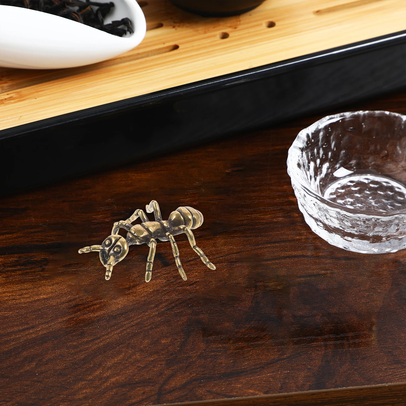 

Ant Decoration Copper Material Small Lightweight Desk Bookshelf Car Interior Gift Unique Attractive Garden Ornament