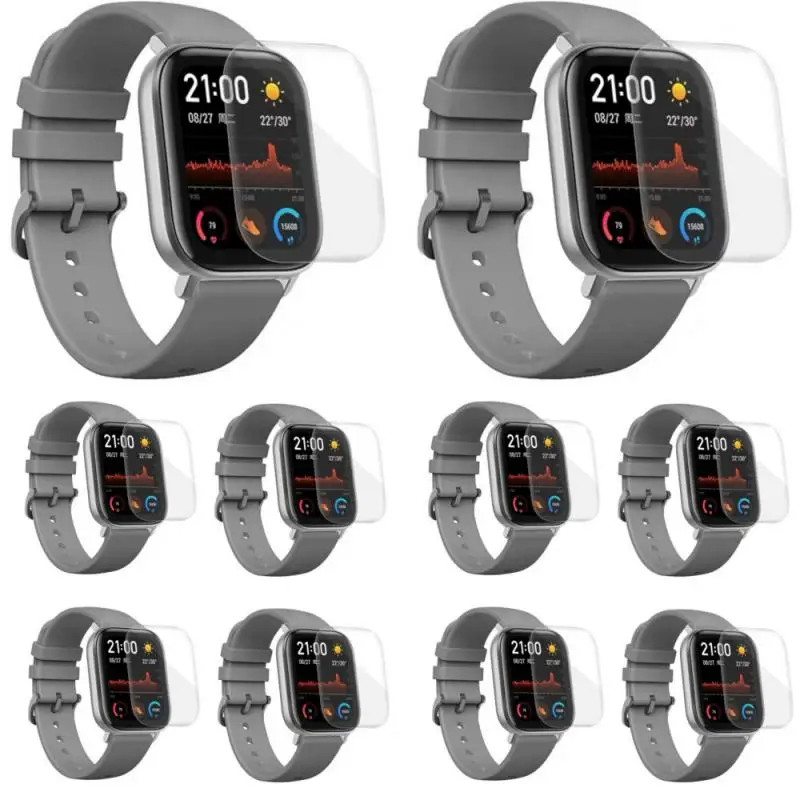 GTS Film Screen Protector For Amazfit GTS 2 3 4 Mini Watch Protective Fiberglass Cover For Smartwatch Accessories