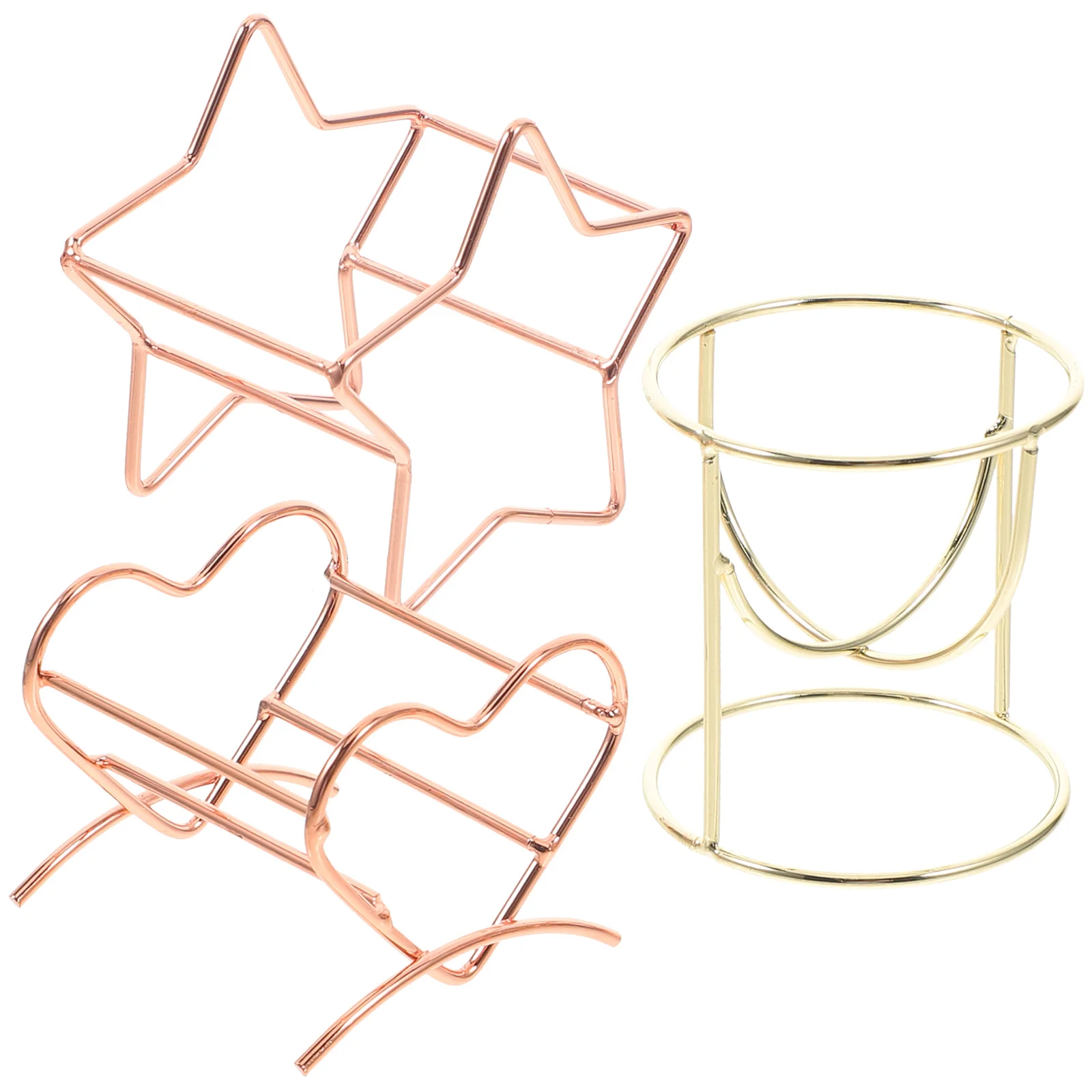 

3pcs Makeup Sponge Holder Beauty Egg Drying Rack Powder Puff Stand Travel Iron Sturdy Decorative Reusable Containers