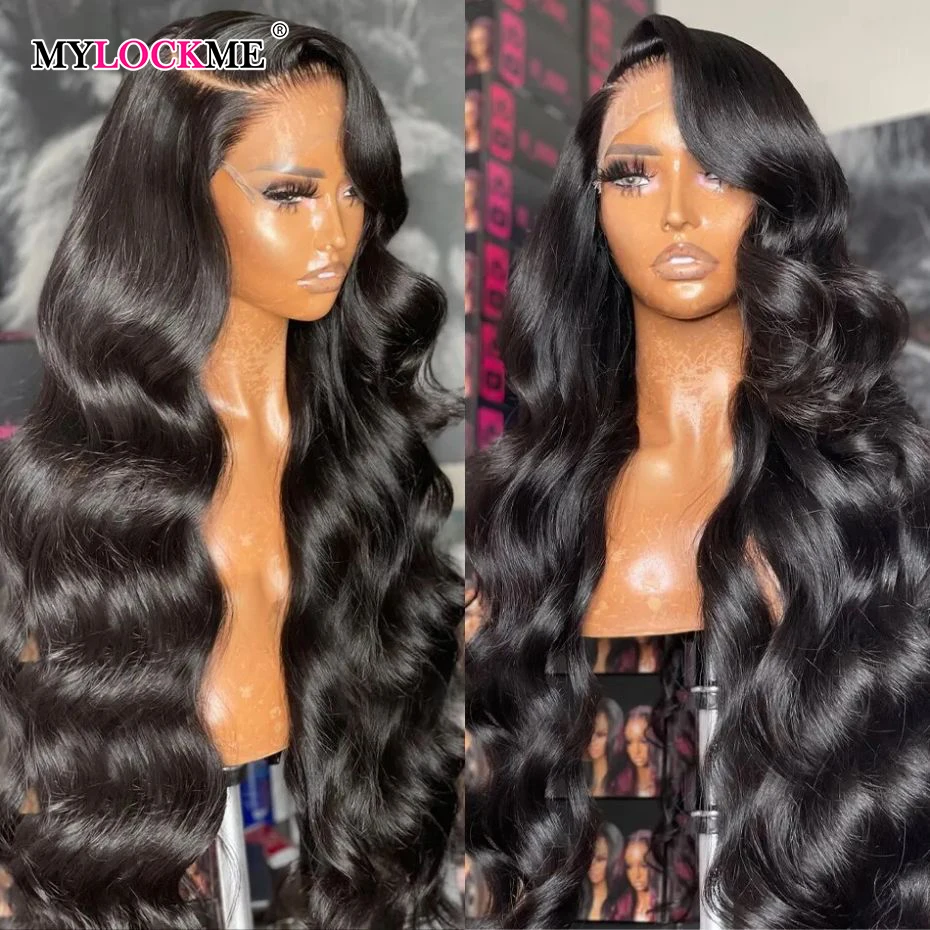 13x4 13x6 Body Wave Lace Front Wig Human Hair Wig Pre Plucked Brazilian 4x4 HD Transparent Glueless Lace Closure Wigs For Women