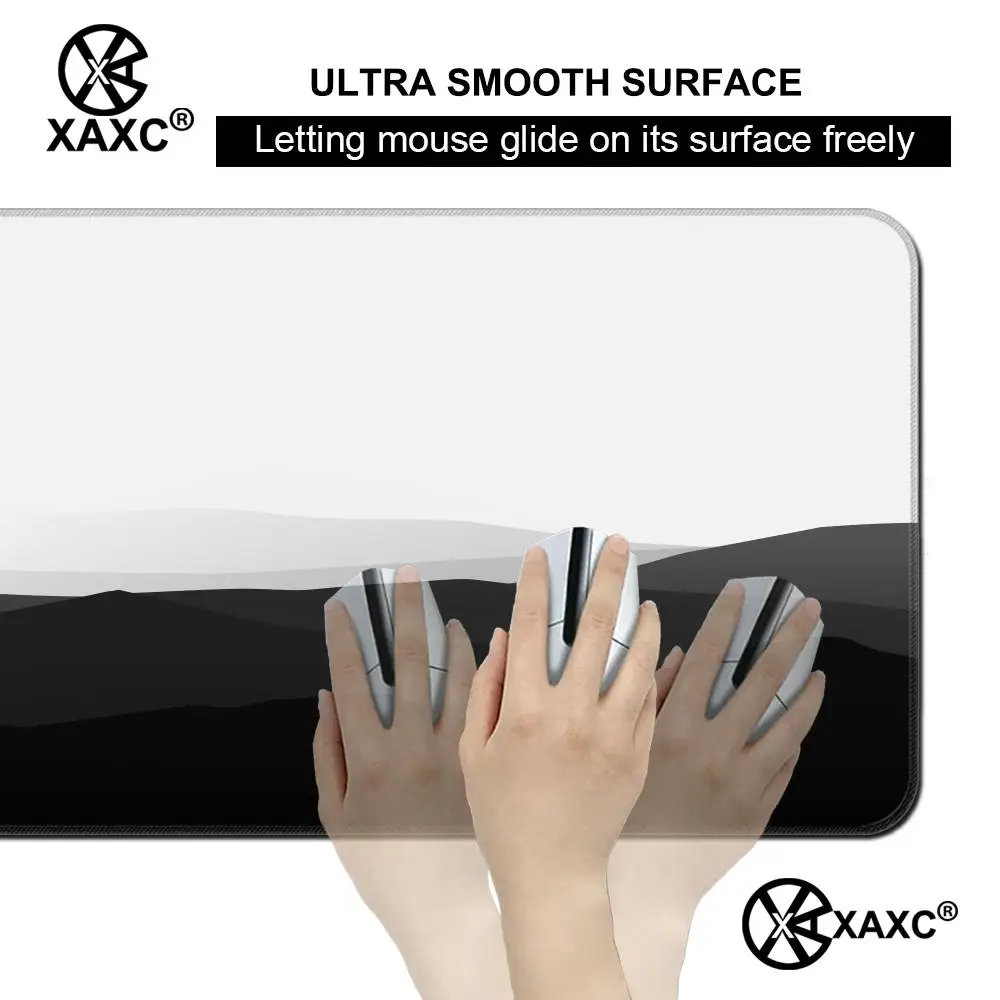 Alfombrilla de ratón con diseño de anime, ideal para teclado y ratón, tamaño XXL, base de goma antideslizante, alfombrilla de ratón para juegos, alfombrilla para ratón de ordenador portátil, XAXC.
