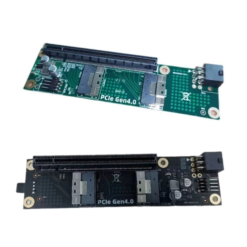 

PCIe4.0 to SFF-8654 Conversion Solution PCIE Expansion Board Optimizes Computer M76A