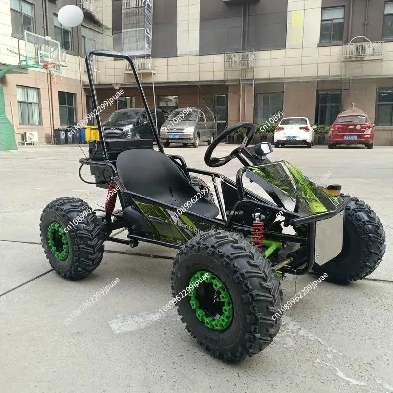 High Power Electric Off Road Go Kart All Terrain Racing Cart for Farm Campground Commercial Entertainment Use