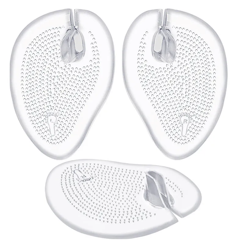 2 Pairs Silicone Gel Flip Flop Pads Thong Sandals Insoles Toe Separating Slipper  Anti Slip-resistant Metatarsal Cushionning