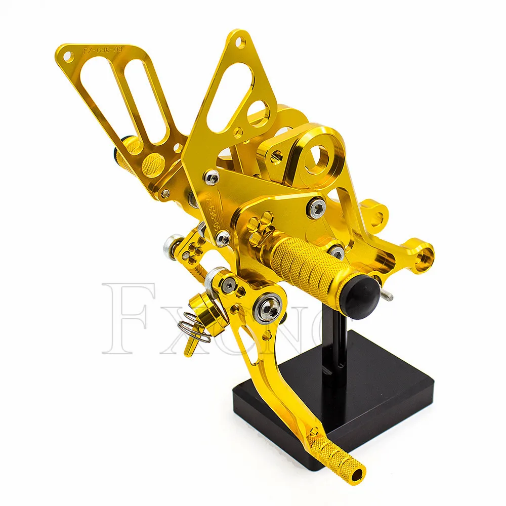 

For Ducati Monster S2R S4R S4RS 2003-2008 Aluminum Motorcycle Rearset Footrest Footpeg Rearset Pedal Rear Set