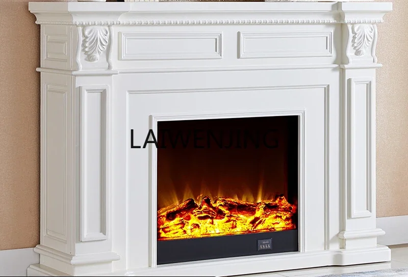 

HLZ American fireplace decorative cabinet European fireplace rack