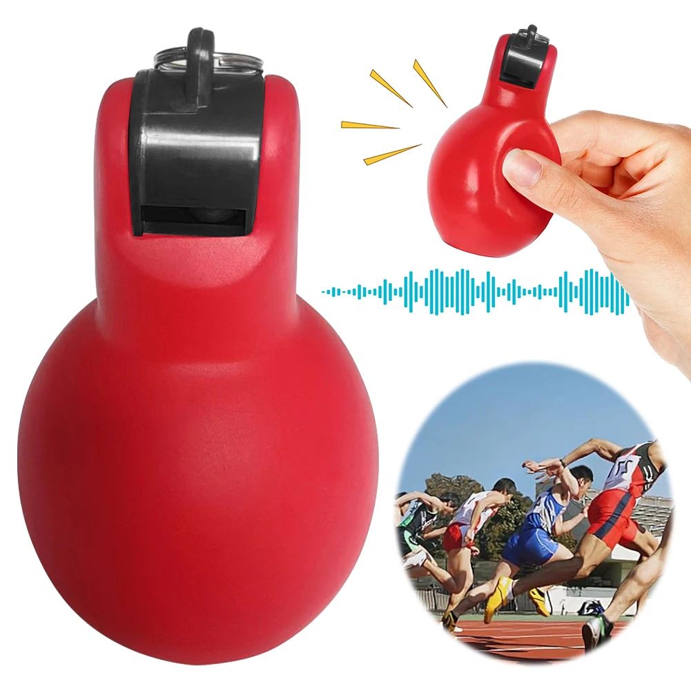 

Hand Squeeze Whistle Sports Whistle Handheld Whistle Safety Survival Whistle for Indoor Outdoor Home School Sports