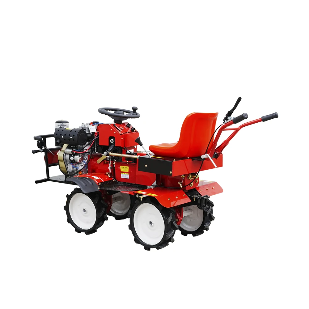 Hoge Kwaliteit Landbouw Zittende Cultivator Cultivator Agrarische Power Mini Tractor