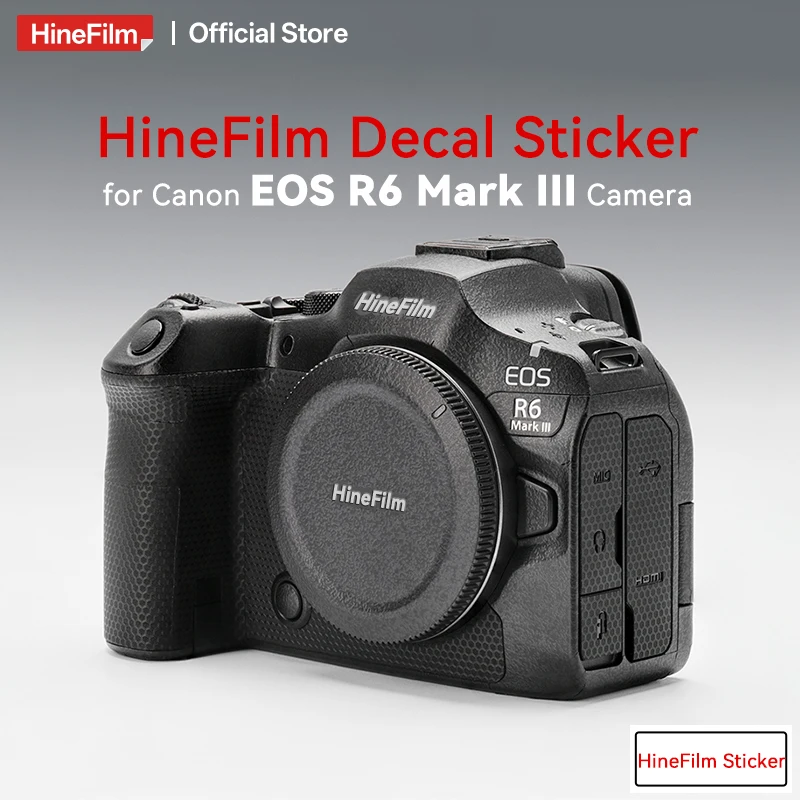 Hinefilm Skin for Canon R6M3 Camera Sticker R6 III Decal Skin for Canon EOS R6 Mark III Camera Protective Wrap Cover R6 Mark3