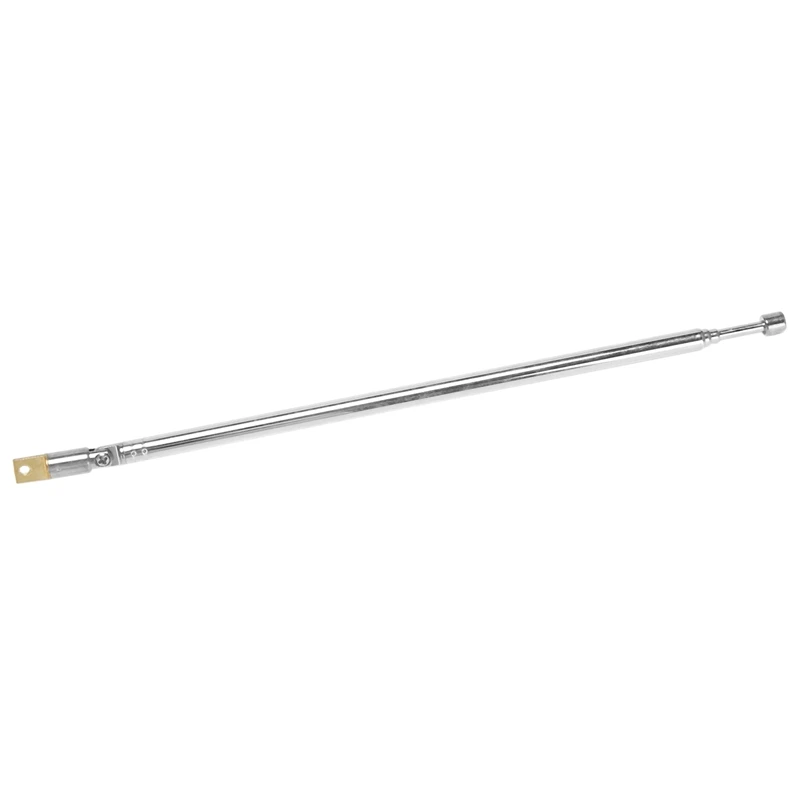 5X Replacement 60Cm 4 Sections Telescopic Antenna Aerial For Radio TV