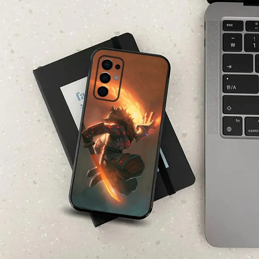 حافظة هاتف D-Dota 2 Hot Game لهاتف سامسونج S24,S21,S22,S23,S30,Ultra,S20,Plus,Fe,Lite,Note,10,9,5G غطاء ناعم أسود