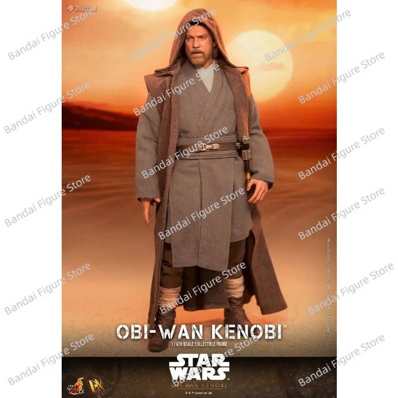 

HOTTOYS HT DX26 1/6 Scale Collectible Obi-Wan Kenobi Action Figure Star Wars Movie Fans 12" Full Set Soldier Model Gift