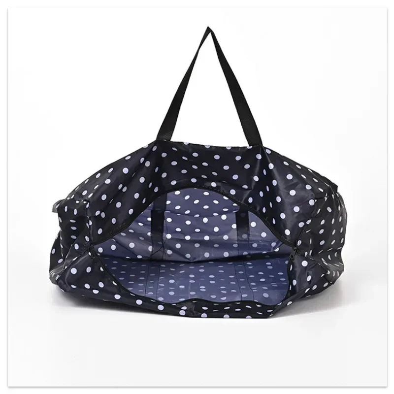 

Oxford Large Capacity Dot Women's Travel Duffels 2026 Brand Vacation Simple Handbags on Sale Multiple Pockets Versatile Bags