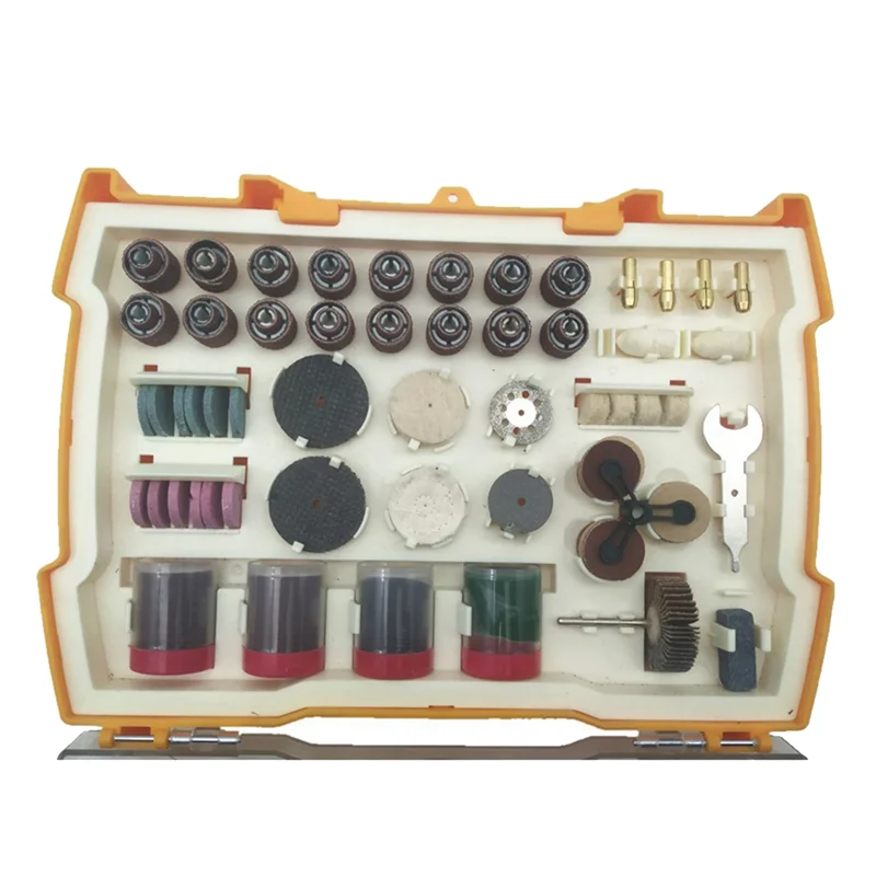 مجموعة ملحقات أدوات الطحن الكهربائية، 302 قطعة لقم عالمية لسهولة القطع والصنفرة والطحن والنحت