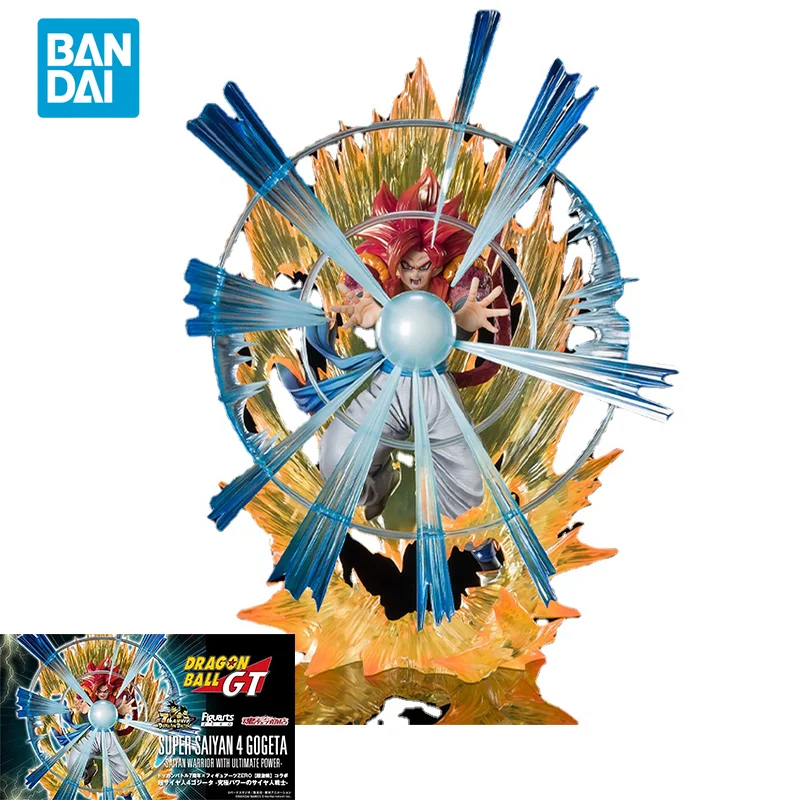 Bandai Original Dragon BallGT Anime SUPER SAIYAN4 GOGETA Action Figure Assembly Model Collectible Model Dolls Gift Toys for Kids