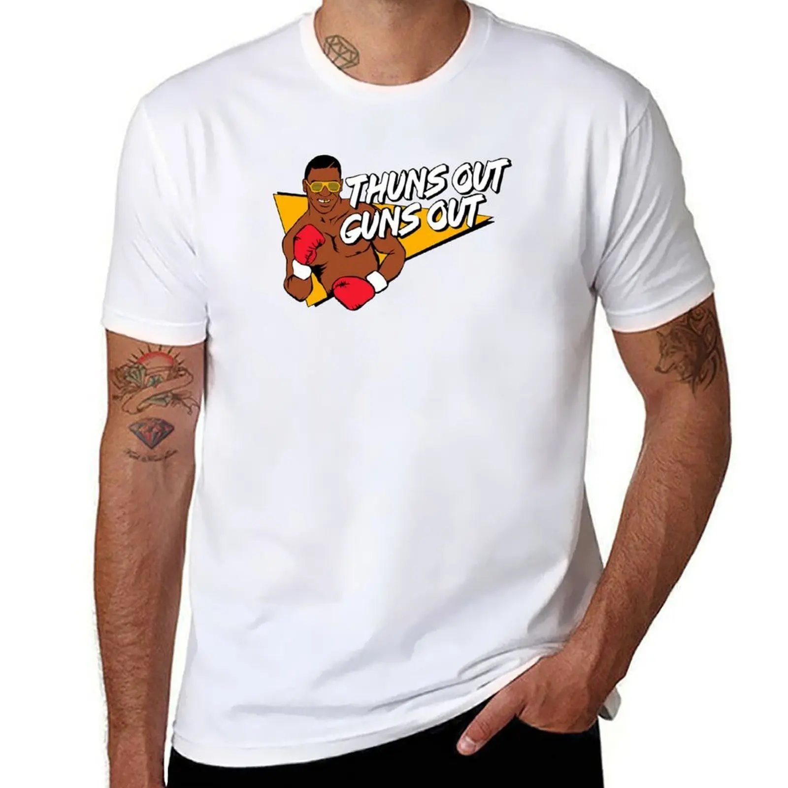 

Thuns Out Guns Out T-Shirt g man t shirts for men t shirt custom print T-Shirt