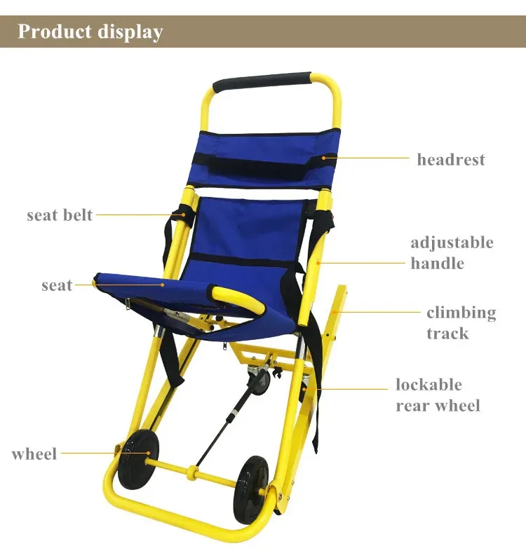 Popular aluminum alloy stair stretcher Emergency rescue stre