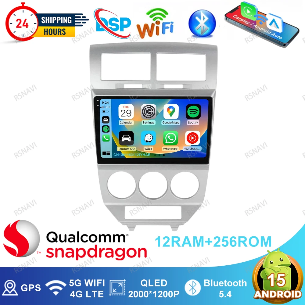 Android 15 Car Radi…