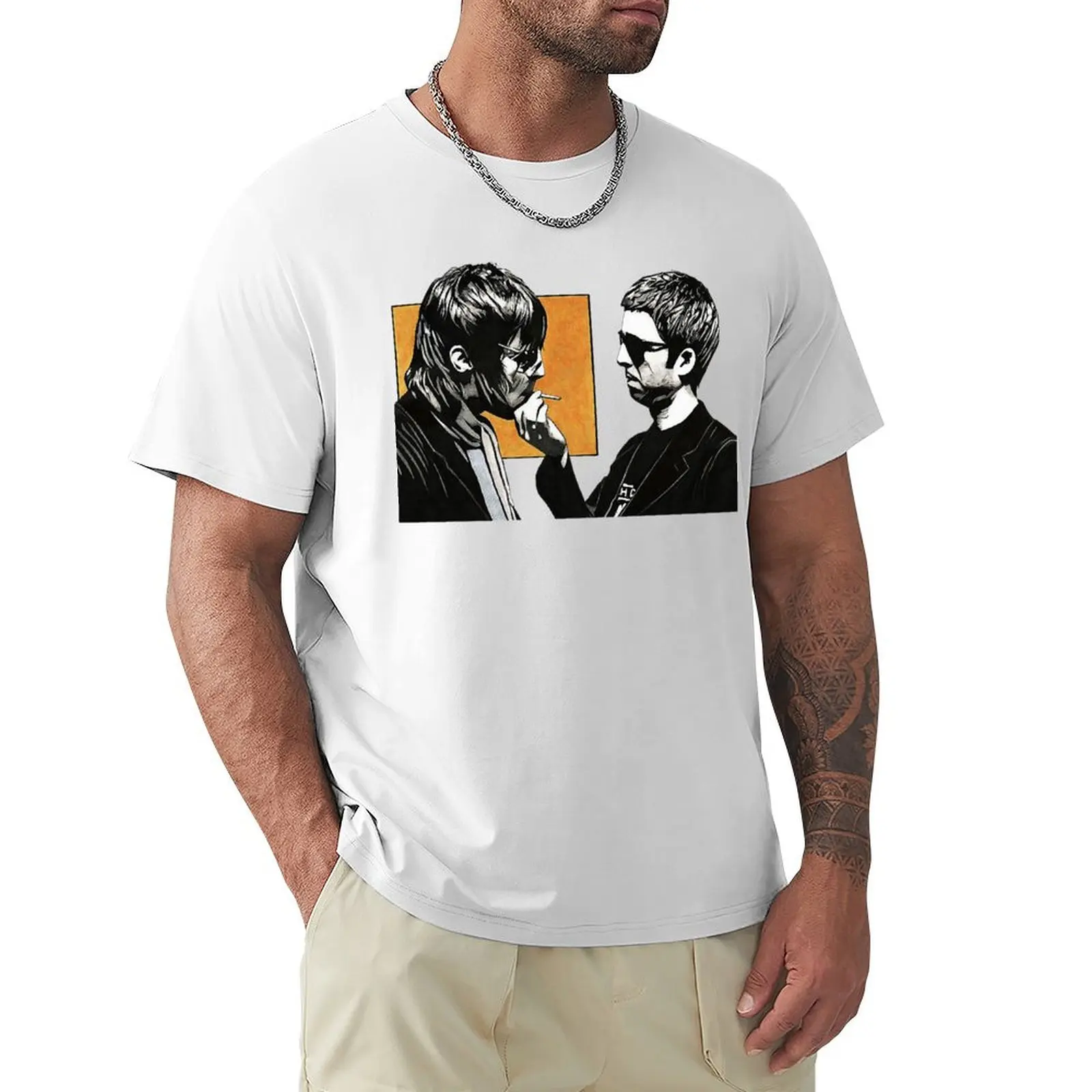 For Men Women Liam Noel Gallagher Cool Gifts T-Shirt animal prinfor boys customizeds plus sizes mens graphic t-shirts anime