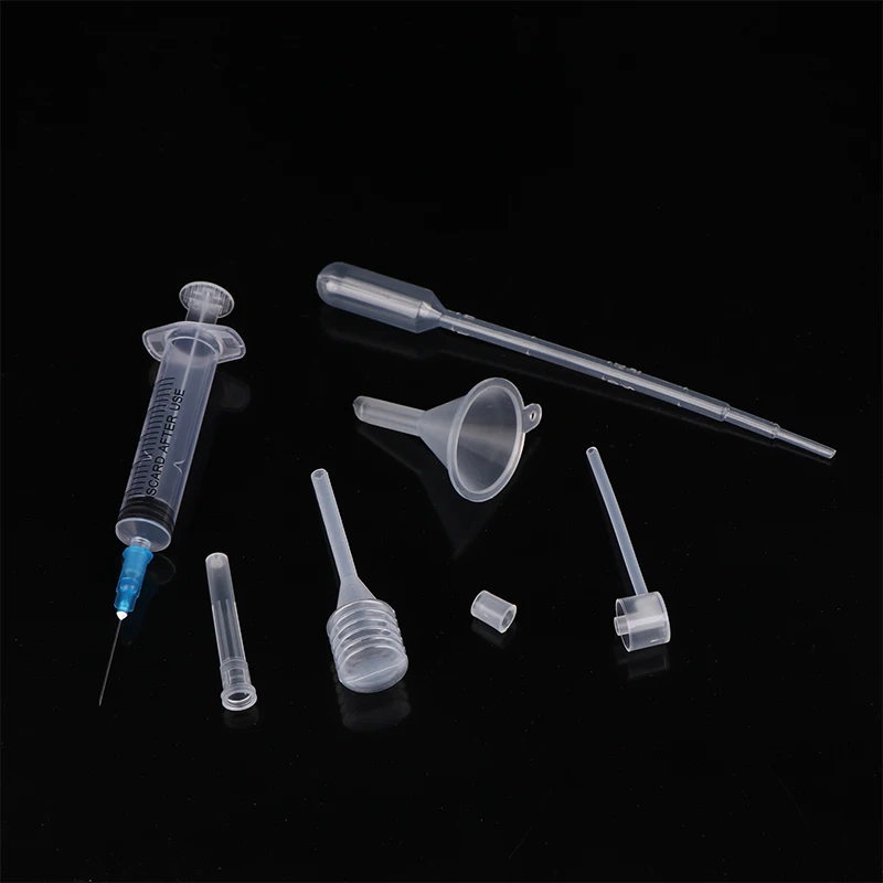 6Units/Set Perfume Refill Tools Set Plastic Diffuser Straw Dropper Funnel Spray Dispensing Required Cosmetic Tools