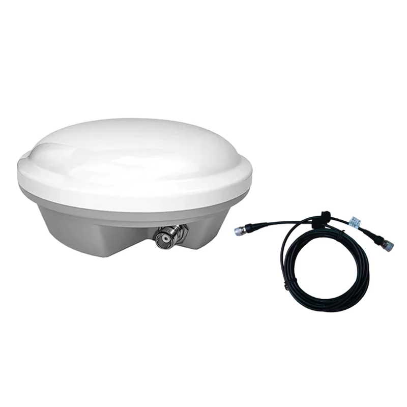 N09R-AG-30 RTK GNSS High Precision Survey Antenna Full-Band GPS Satellite Signal Receiver With 5M TNC Adapter Cable