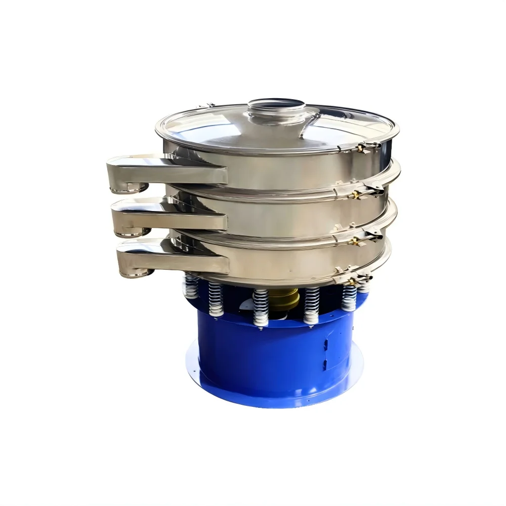 

China Factory Price Round Pigment Flour Electric Industrial Ultrasonic Vibro Vibrating Screen Sieve Sifter Separator Machine