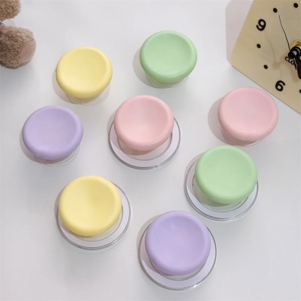 Soporte magnético circular 3D de color sólido y soporte de airbag disponibles para IPhone Smart Tok soporte plegable