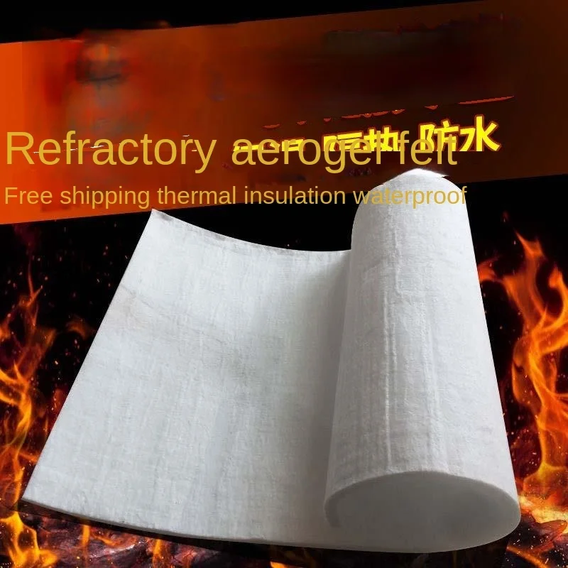 Silica Nano Aerogel Felt Composite Insulation Material Boiler Pipe Heat insulation Fireproof Waterproof Moisture-Proof Board