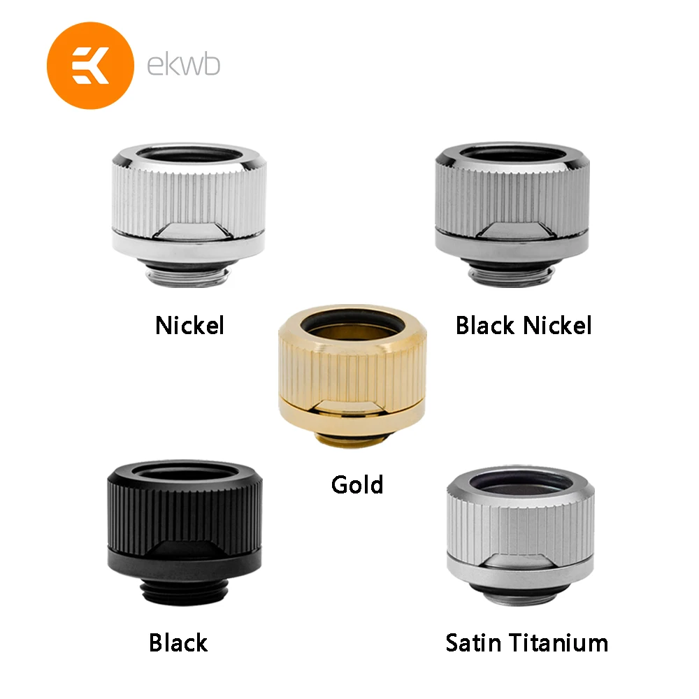 

EK-Quantum Torque HDC 12/14/16mm Hard Tubing (HDC) fittings , For water cooling use Hard pipe fittings