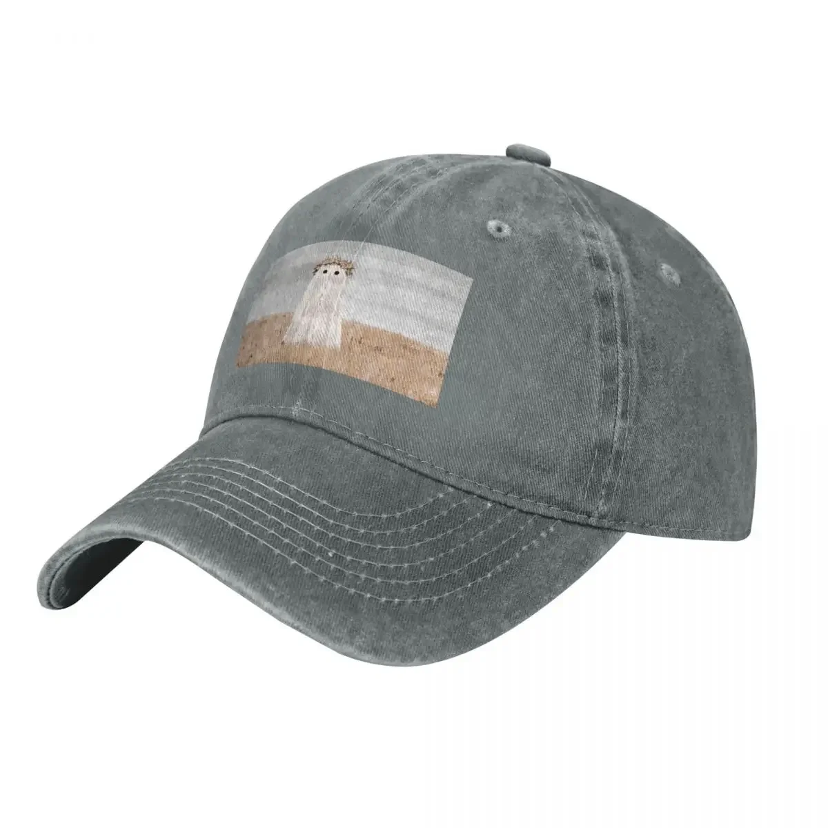 

There's a Ghost in the Meadow Baseball Cap Bobble Hat Sunhat Boy Women's