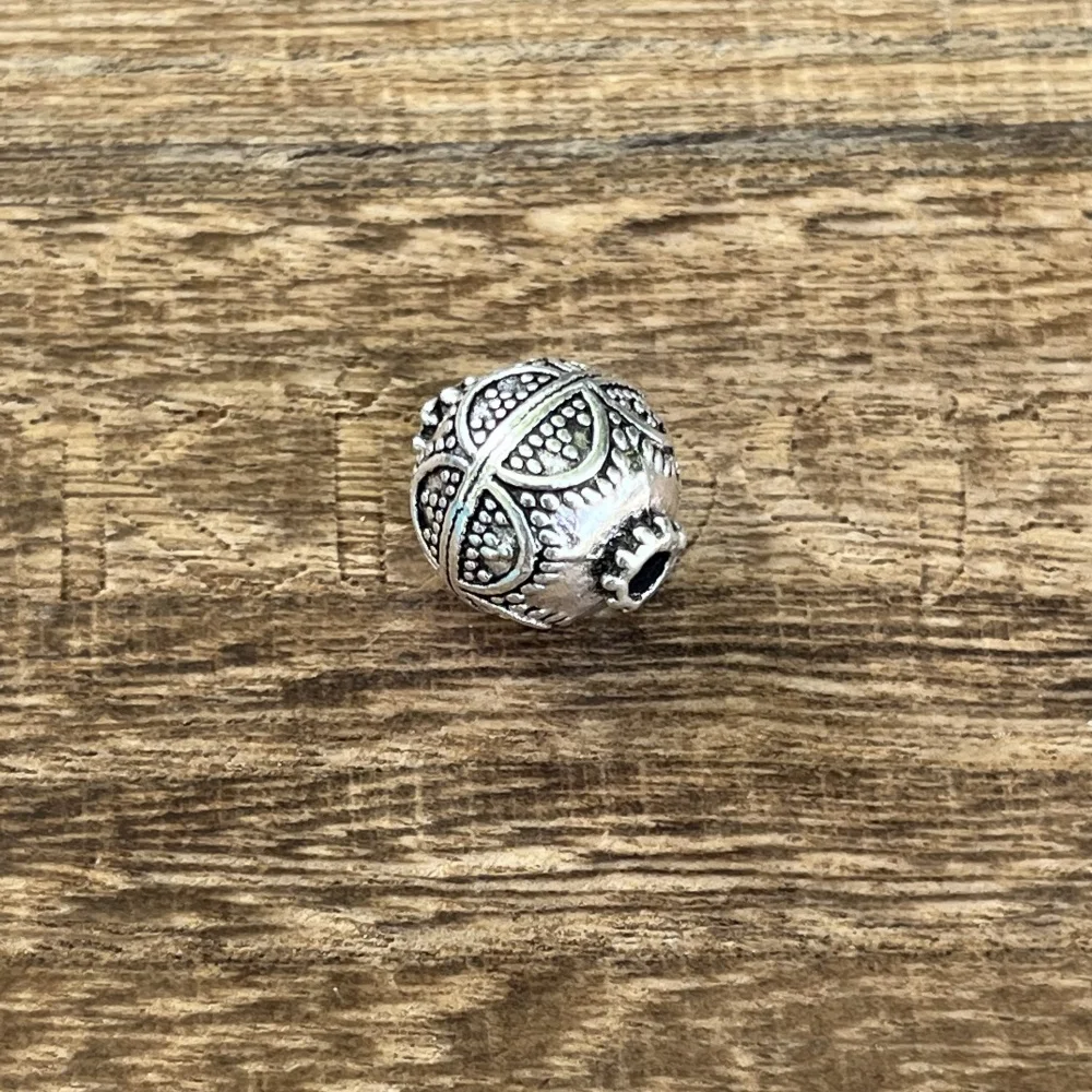 Nostalgia 1pcs Norse Slavic Lunula Small Hole Bead Womens MORAVIA Lunitsa Slavs Ethnic Craft Jewelry