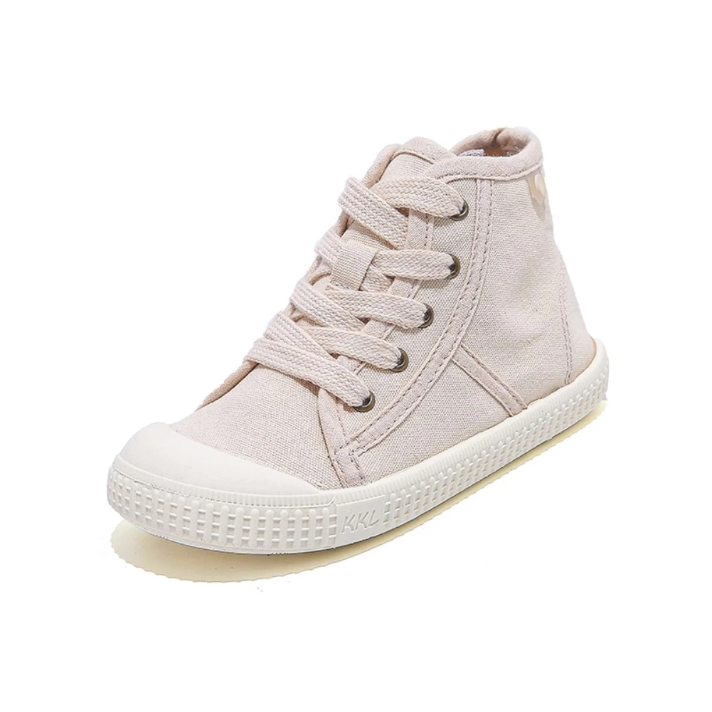 

Little Feet, Big Style: Fashionable High-Top Canvas Shoes for Toddlers (2-7 Years)