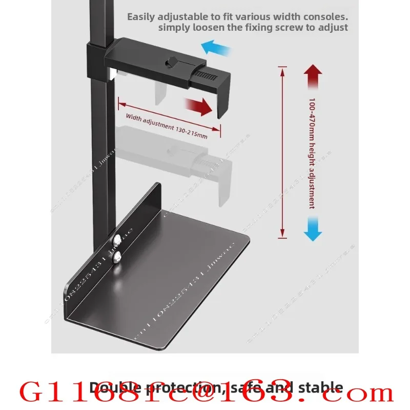 Adjustable Computer Main Case Bracket Hanger Metal Frame