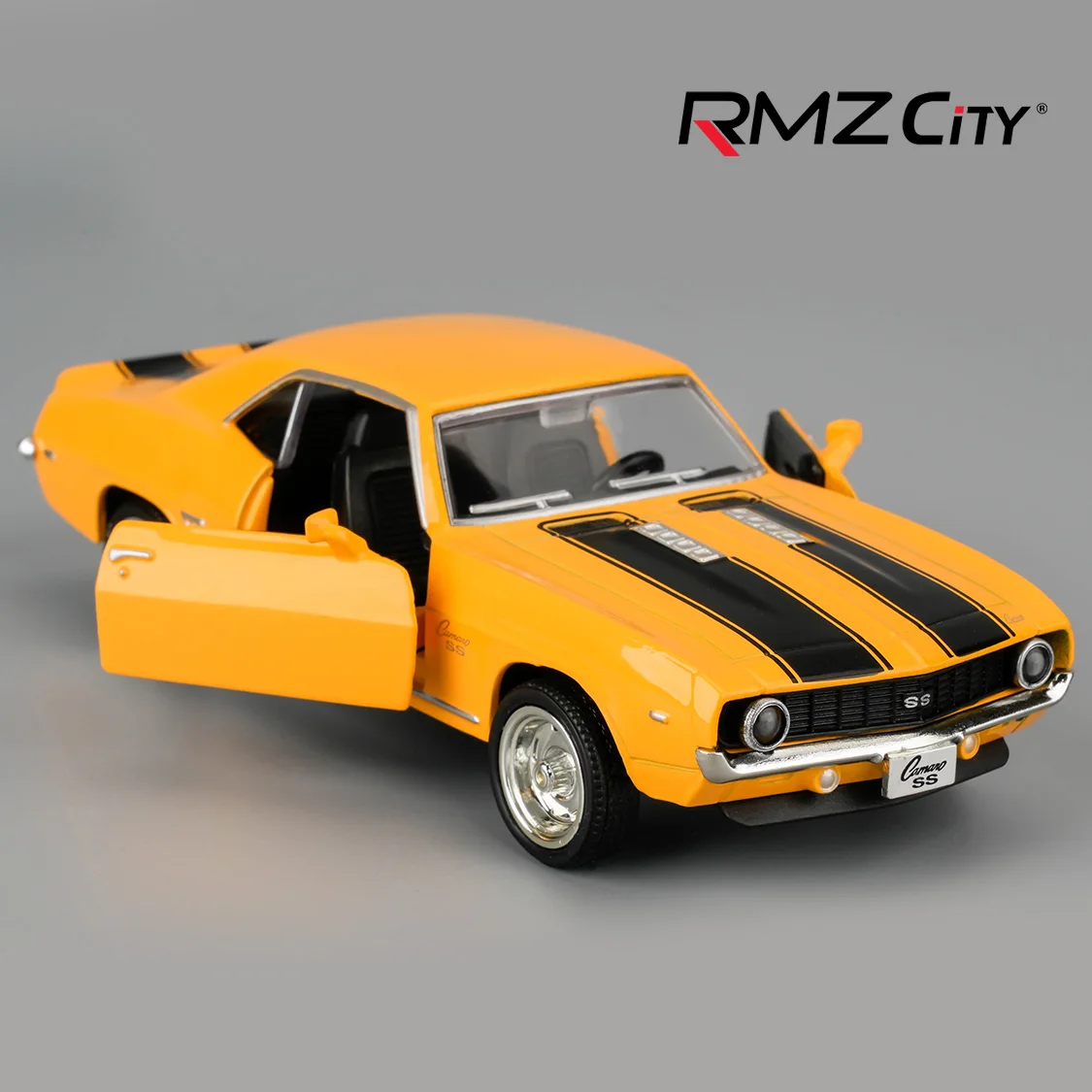 RMZ CITY 1:36 Scale Chevrolet 1969 Camaro S5 Diecast Cars Models, Zinc Alloy Pull Back Vehicles Toy Cars, Cars Gifts For Boys Girls