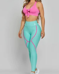 Fashion Colour Macaroon Yoga Tight Stretchy Comfortable Exercise Suit Good Body 2024 Women New Healthy Curve Body Type