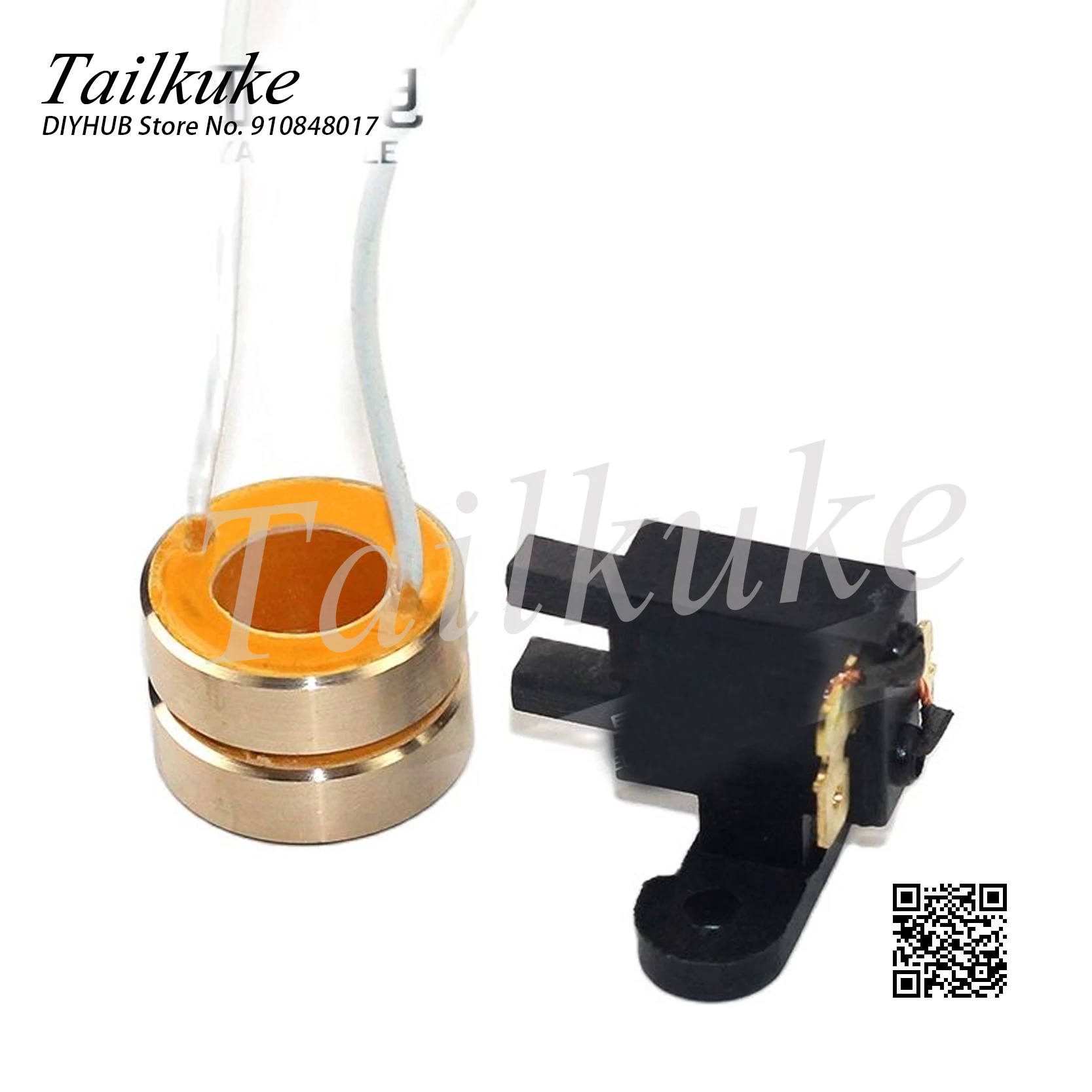 Cotton Candy Machine Accessories /2 Carbon Brush Type Conductive Slip Ring 220V380V Collector Ring Assembly