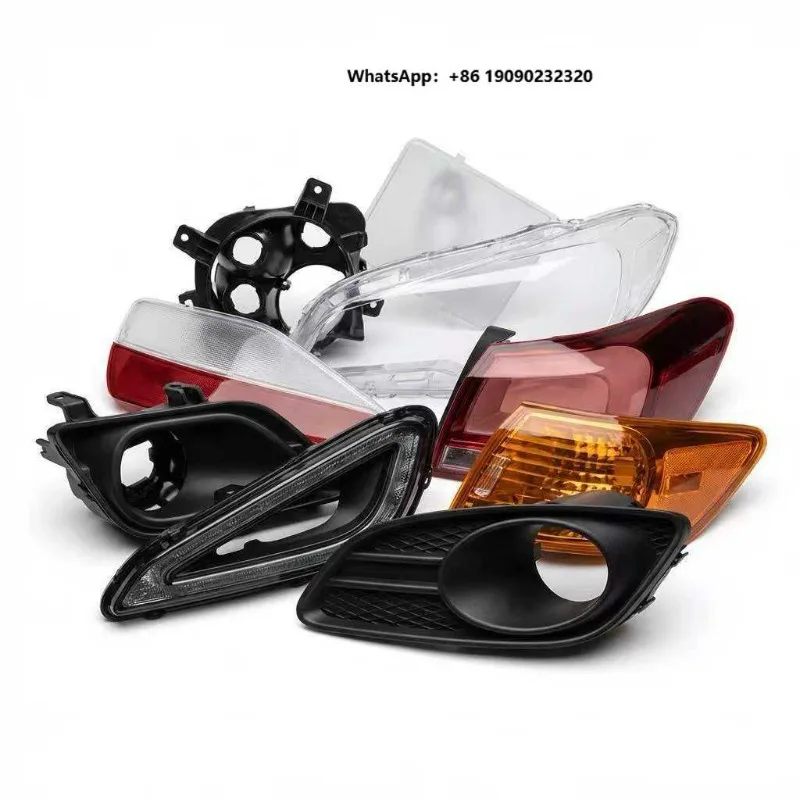 Plastic White Automotive Lamp Molding Headlight Mold Premium YRC