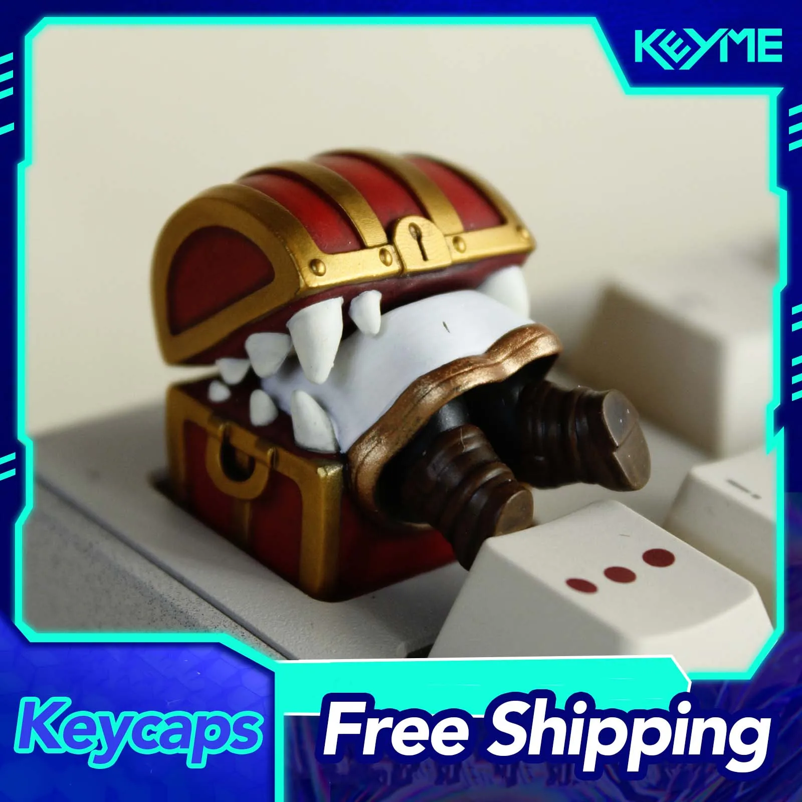 Customized Keycaps Kawai Compatible for MX Axis 3D Printing Resin Cute Keycap PC Gamer Accessories Gifts