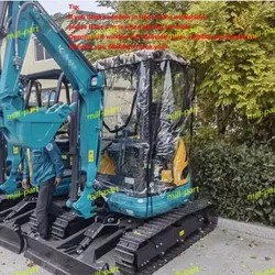 Mini Excavator Car Cover Warm Awning Pvc Windproof For Kubota U20 U30