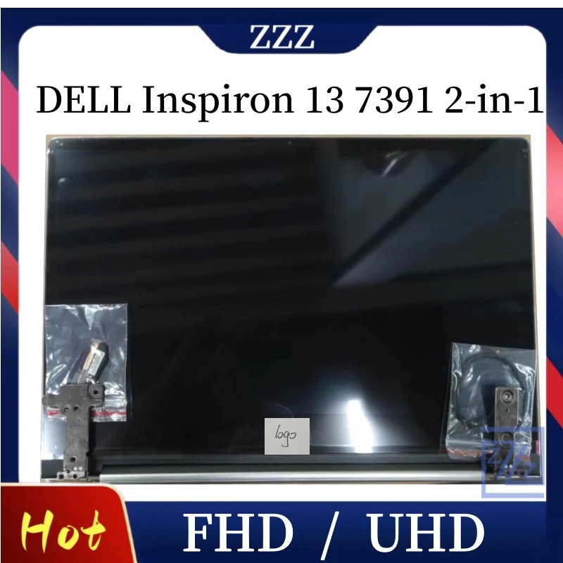 13.3''Laptop LCD Screen Touch For DELL Inspiron 13 7391 2-in-1 P113G P113G001 07X2HK Digitizer Display Full Assembly Replacement