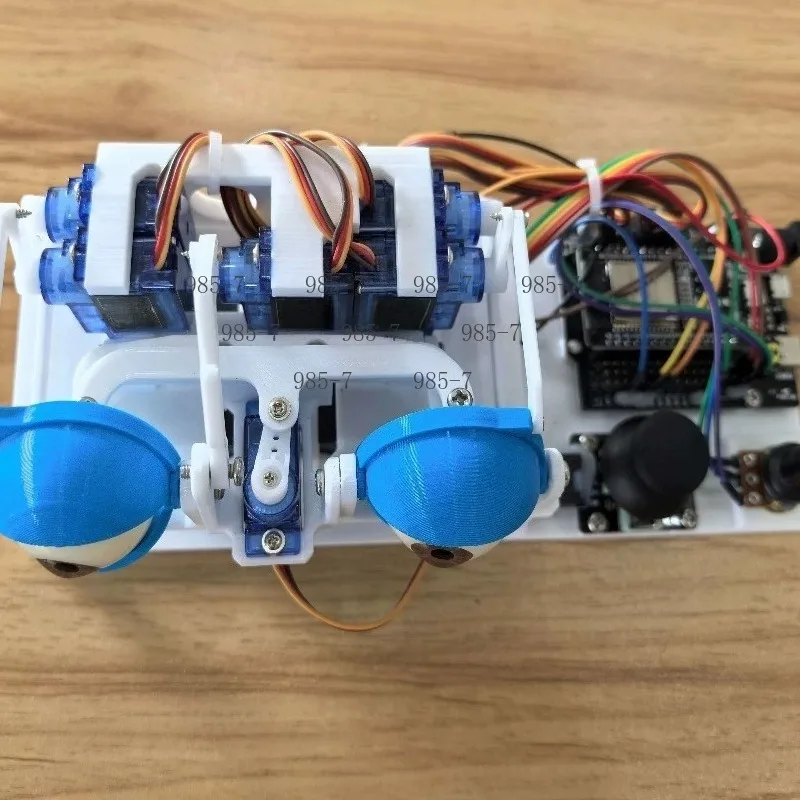 Joystick & Mobile APP Control Bionic Eye Interaction Kit, DIY Maker Project Parts for Students