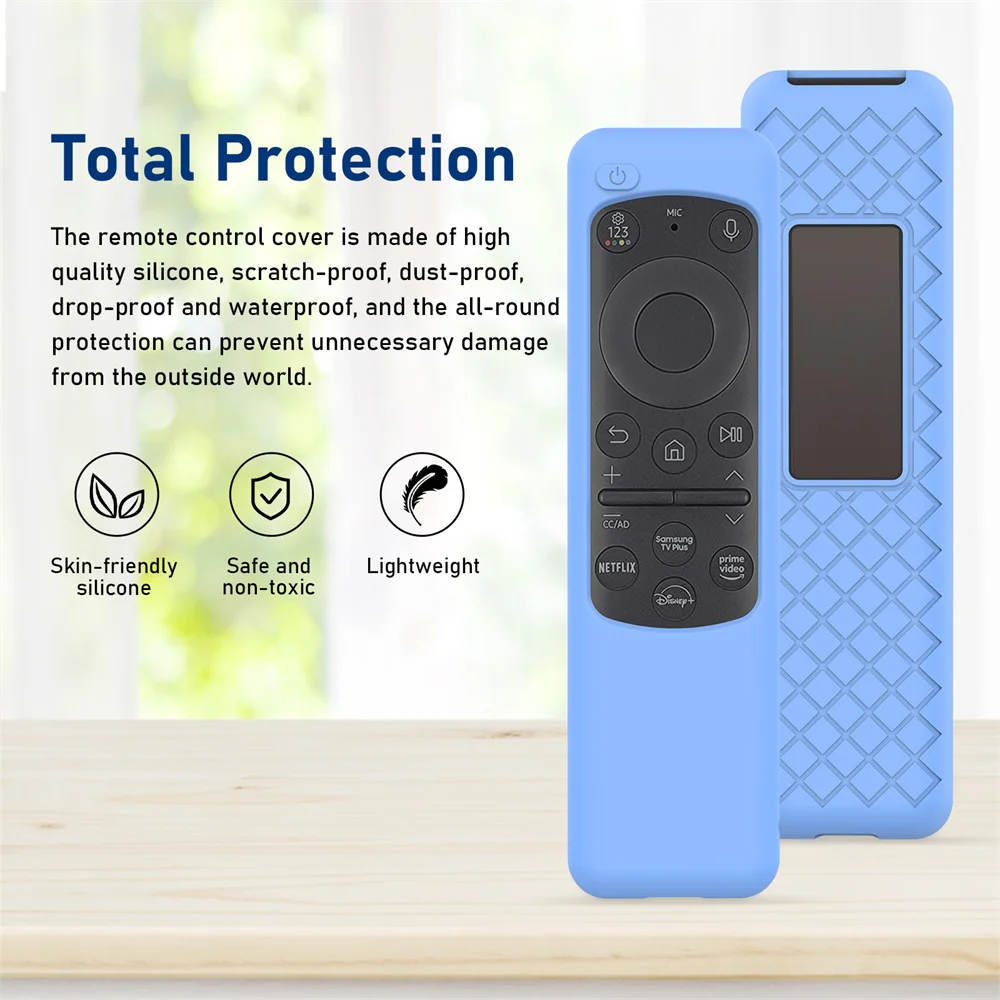 Funda de silicona para Control remoto, carcasa protectora anticaída, antideslizante, esencial, corte preciso, duradera, a la moda