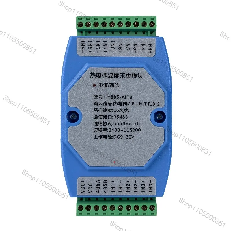 Thermocouple Module K Type - Módulo transmissor de isolamento para aquisição