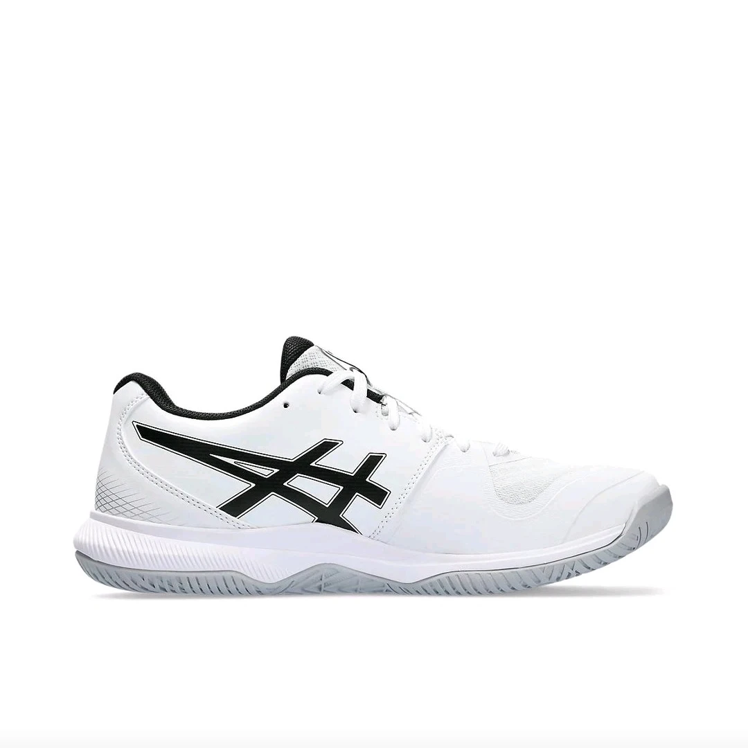 

Мужские кроссовки Asics Gel-Tactic 12, легкие, ударопрочные кроссовки, белый/черный